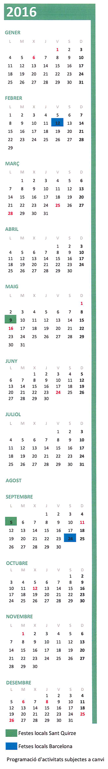 calendar